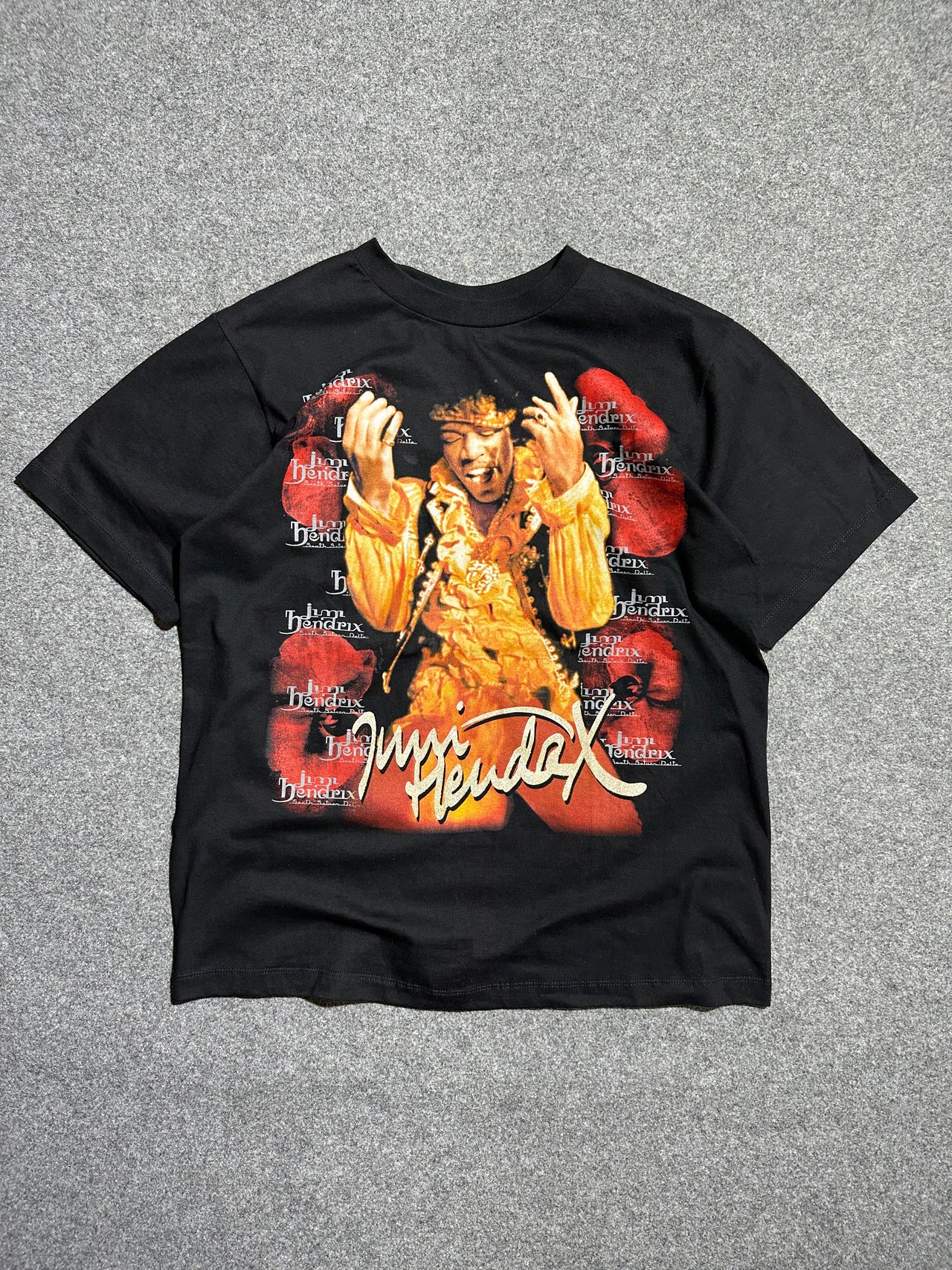 late 90s Jimi Hendrix double stitch tee (L)