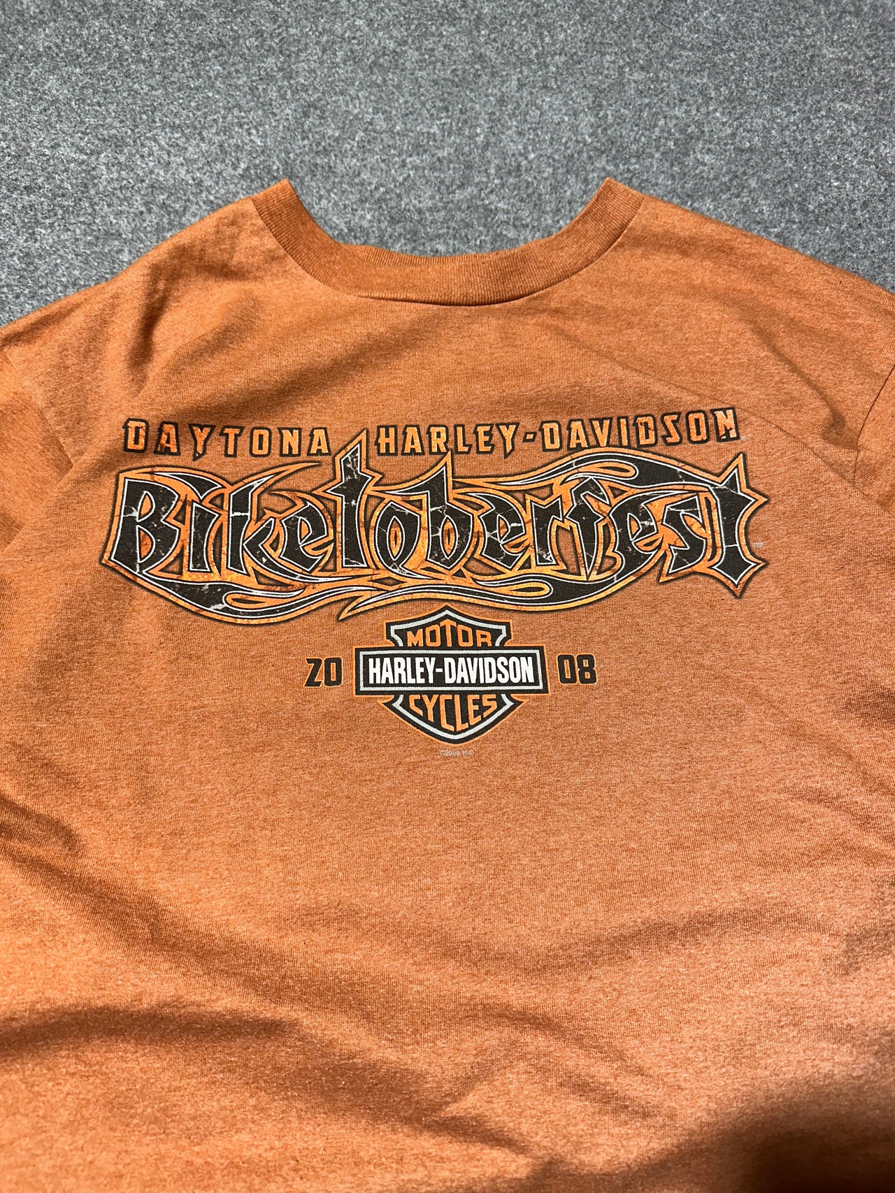 00s Harley Davidson graphic tee (L)