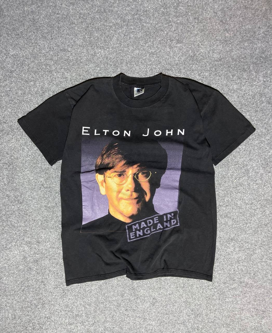 90s Elton John tour single stitch tee (M)