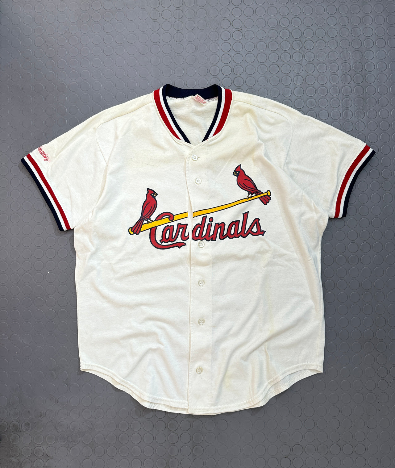 90s Cardinals baseball shirt (M)