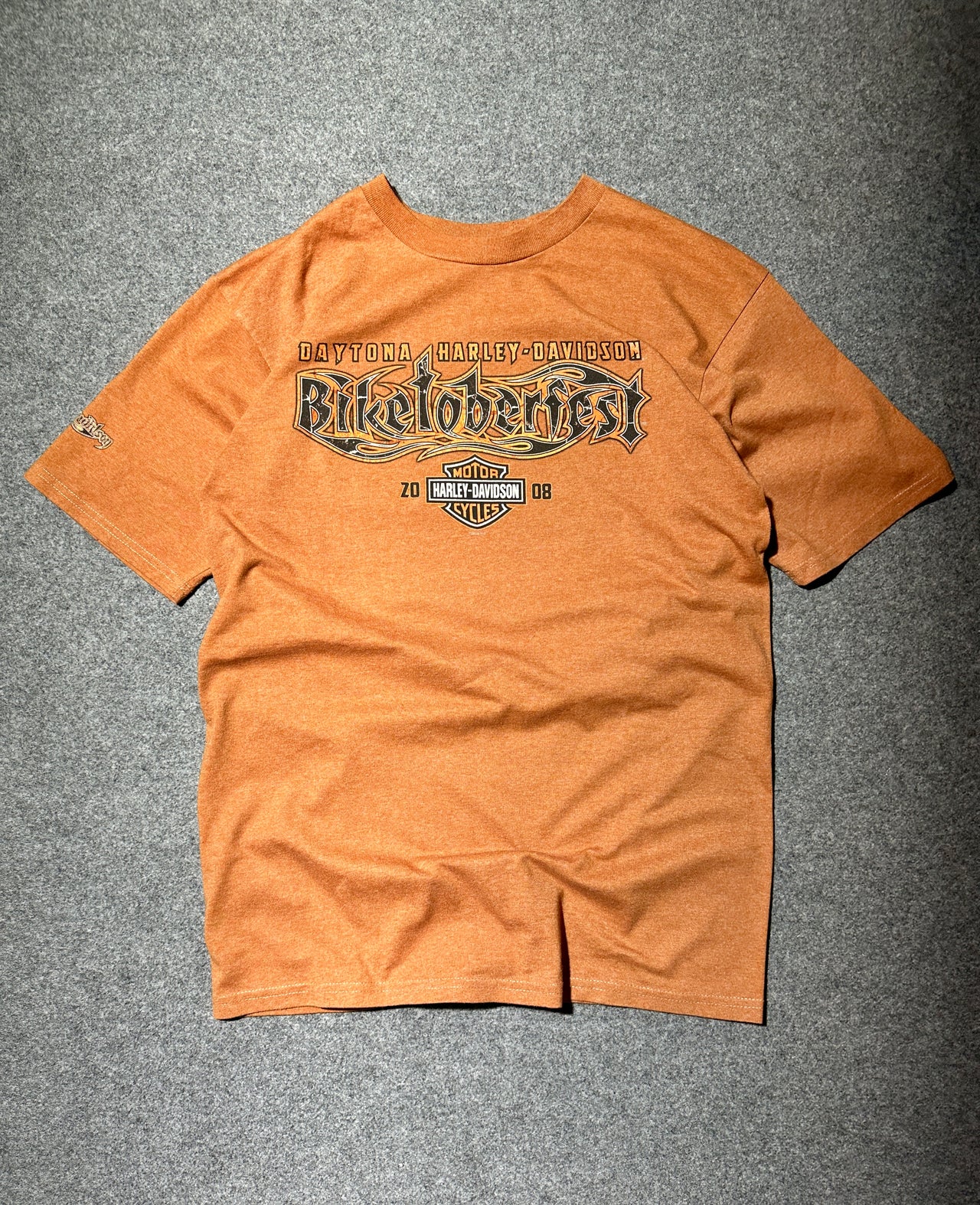 00s Harley Davidson graphic tee (L)