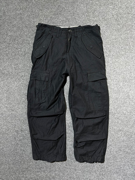 Vintage black cargo pant (27)