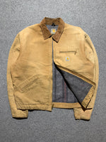90s Timberland Detroit style jacket Crazy workwear - Depop
