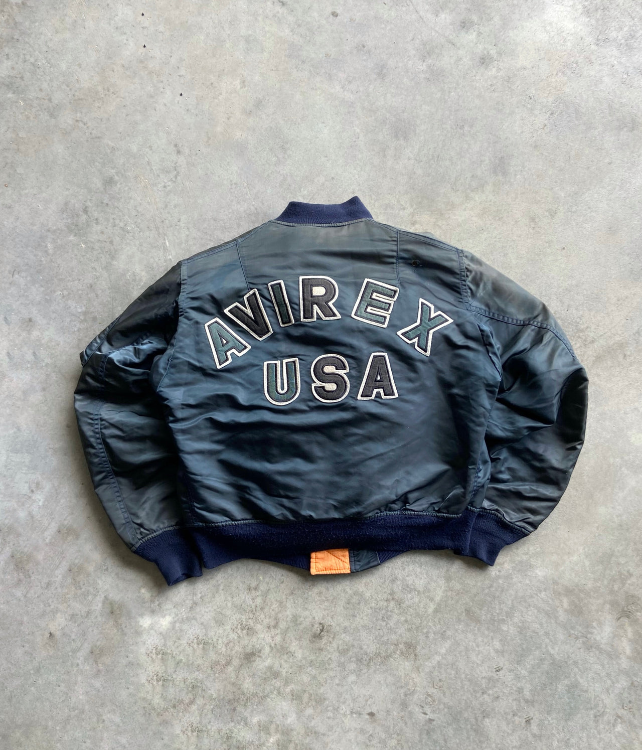 80s Avirex MA1 flight Jacket (M)