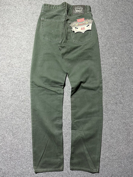 Levi’s 401 Deadstock olive green made in USA