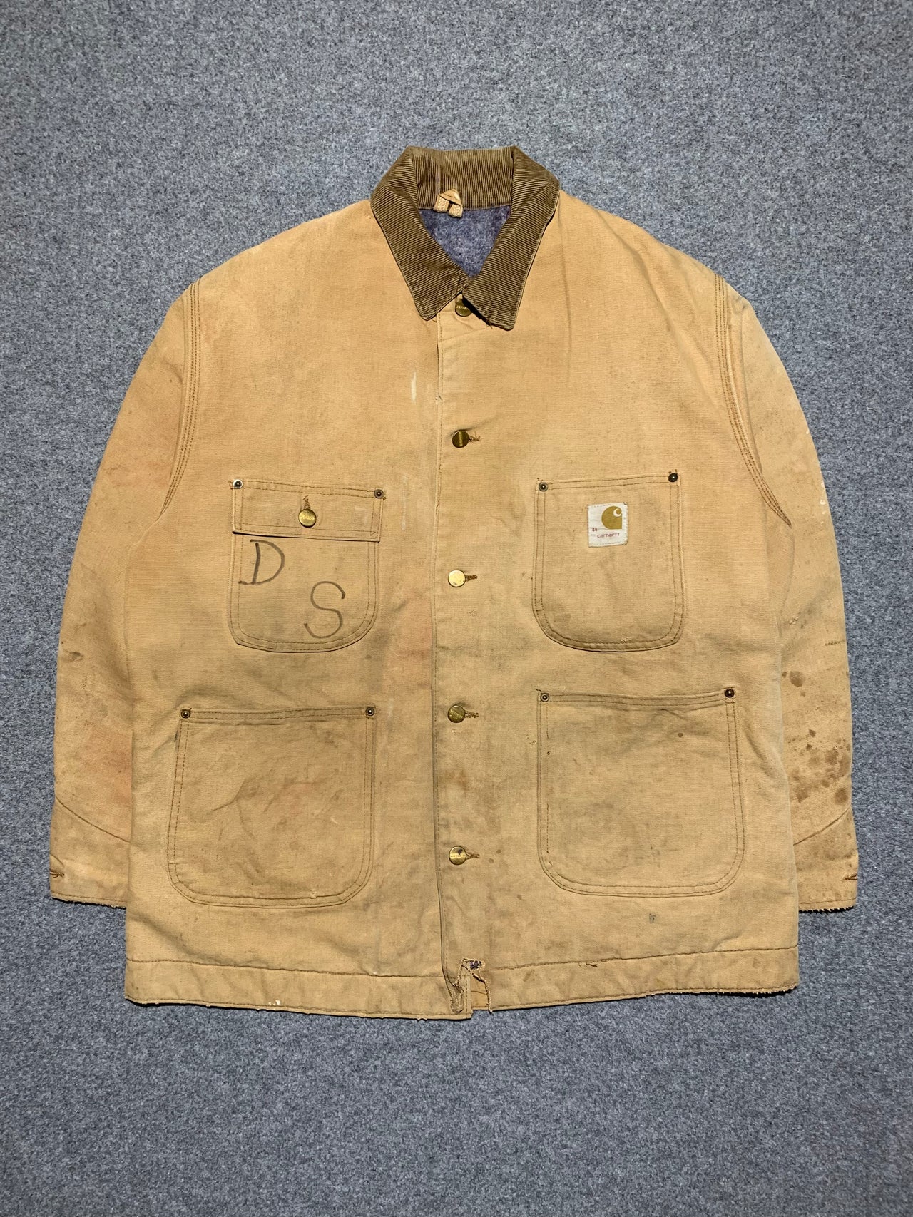 Carhartt 1970 Michigan Chore Jacket Made in USA ( M )