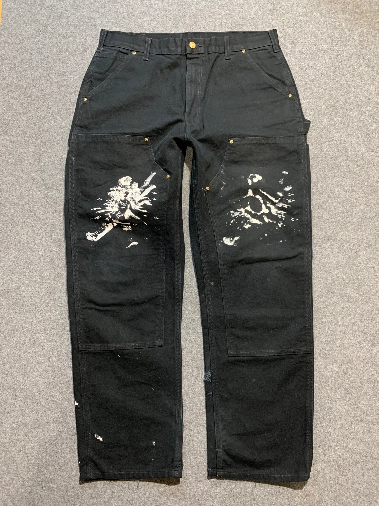 CARHARTT PRINTED DOUBLE KNEE MADE IN USA