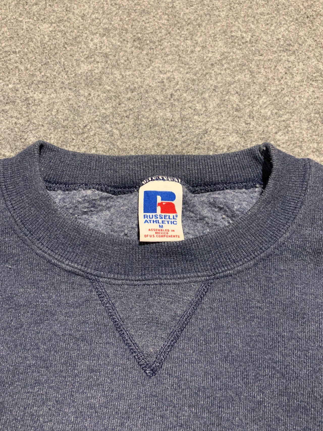 Russell Athletic blank crewneck, Made by US component