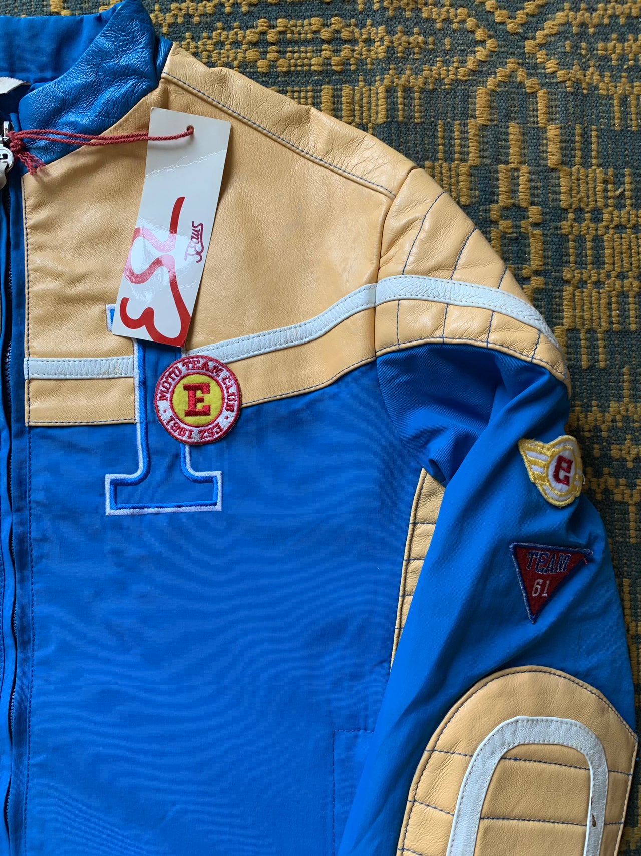 LEATHER MOTORCYCLIST CROPPED JACKET