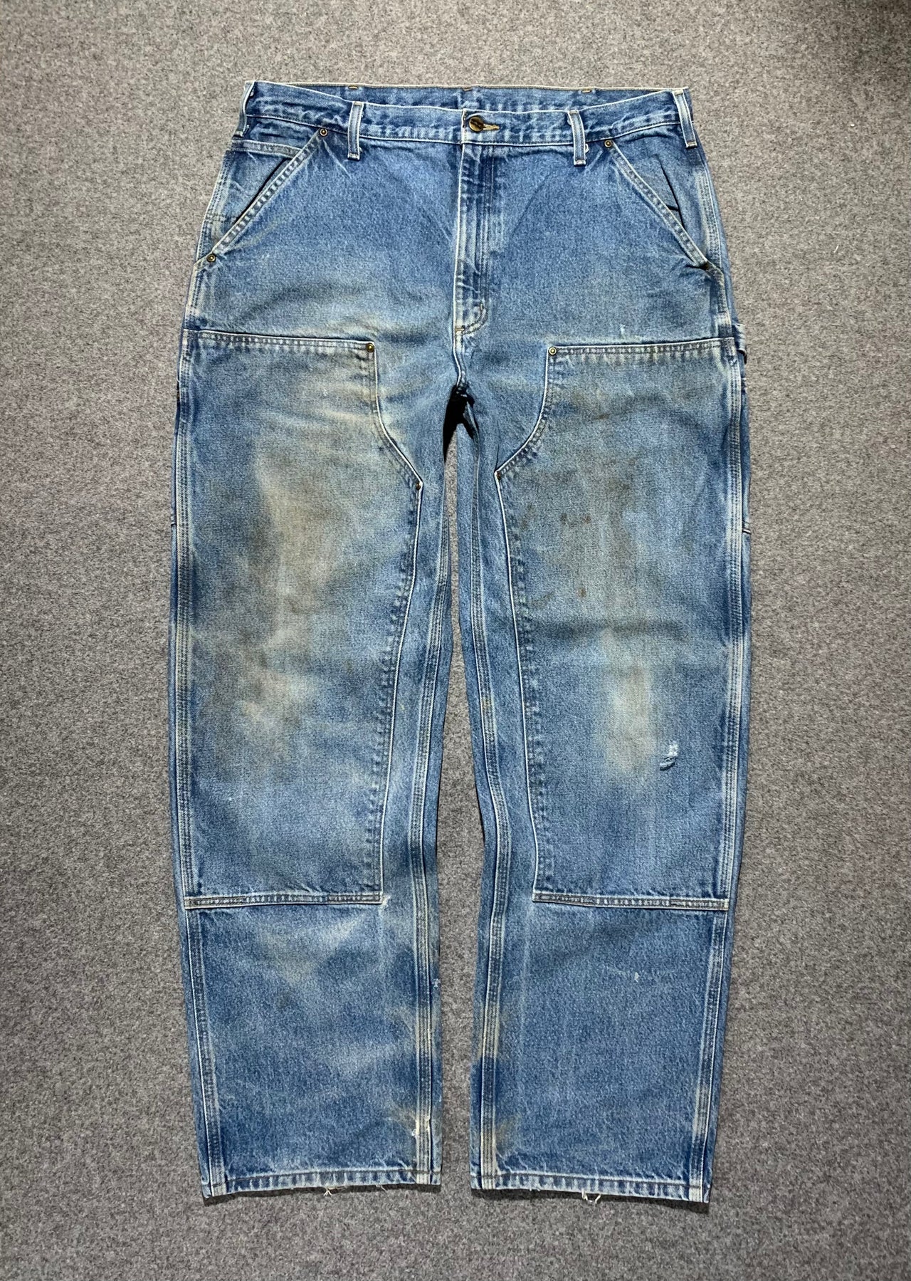 Carhartt Double Knee Pant Sunfaded 34/32