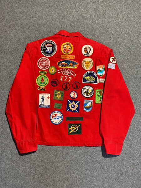 AMERICAN SCOUT JACKET FULL OF PATCH