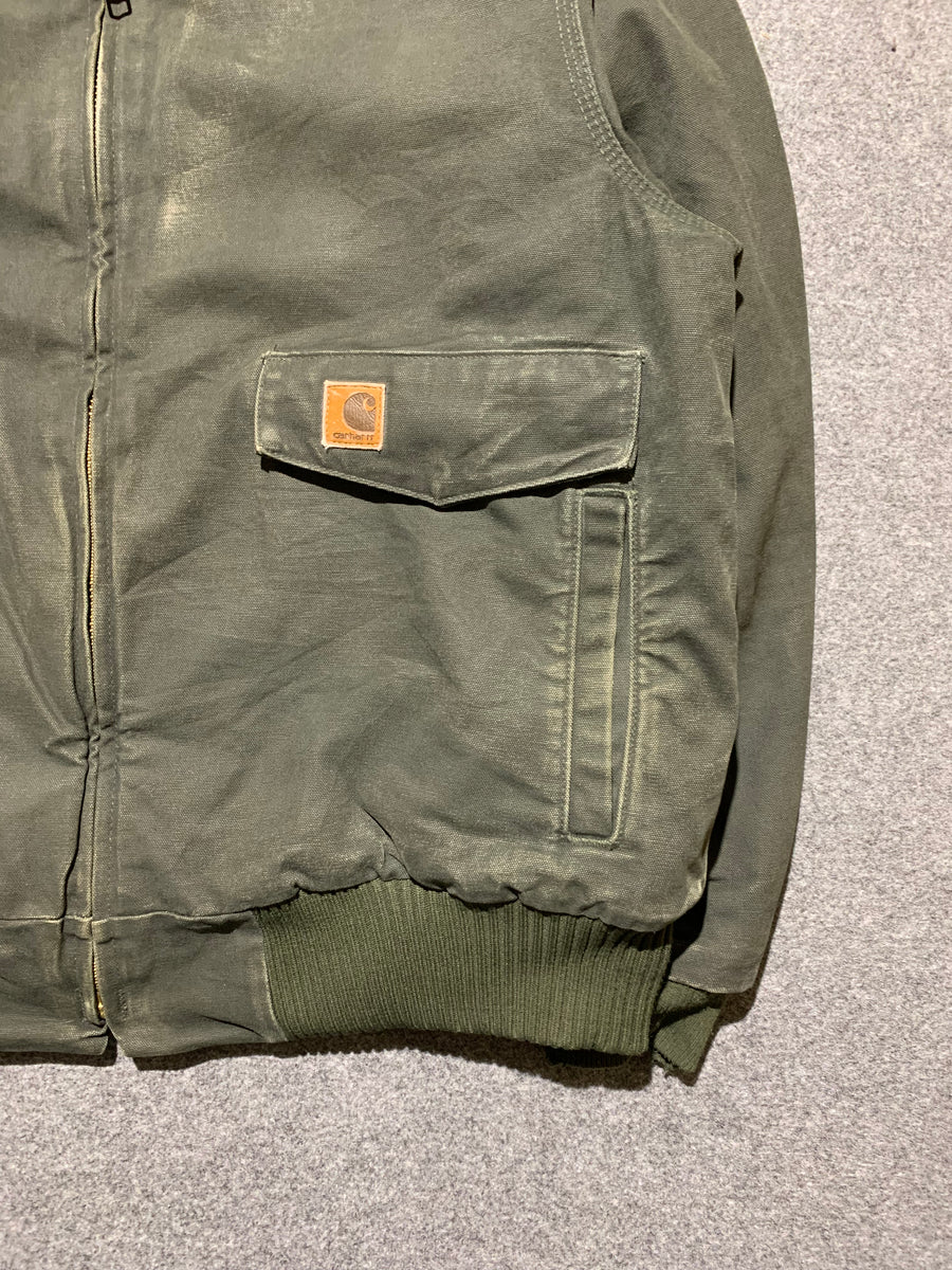 Carhartt J165 olive green Jacket Made in USA ( L ) – Mercanzia