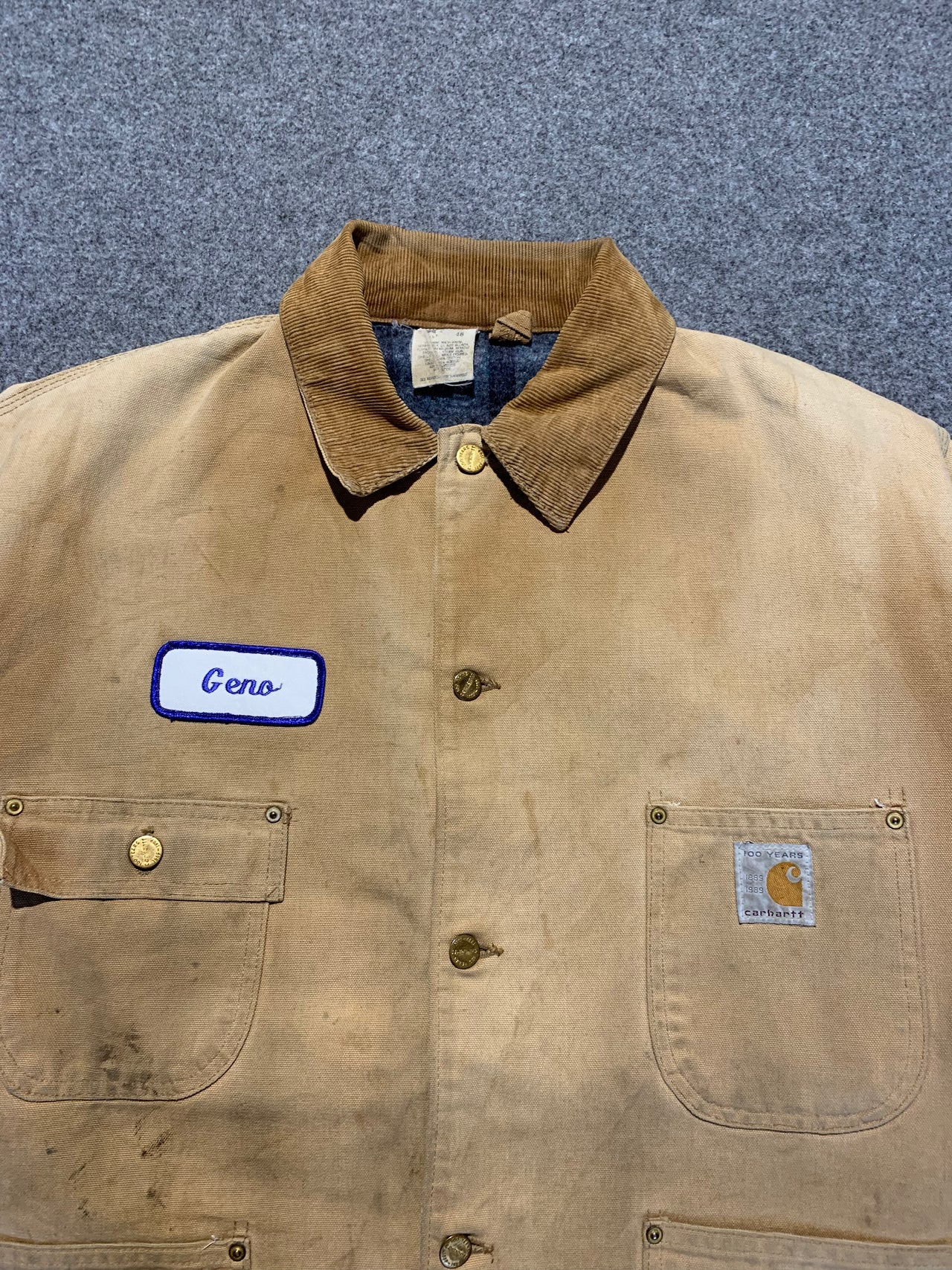 CARHARTT 100 YEARS CHORE JACKET MADE IN USA